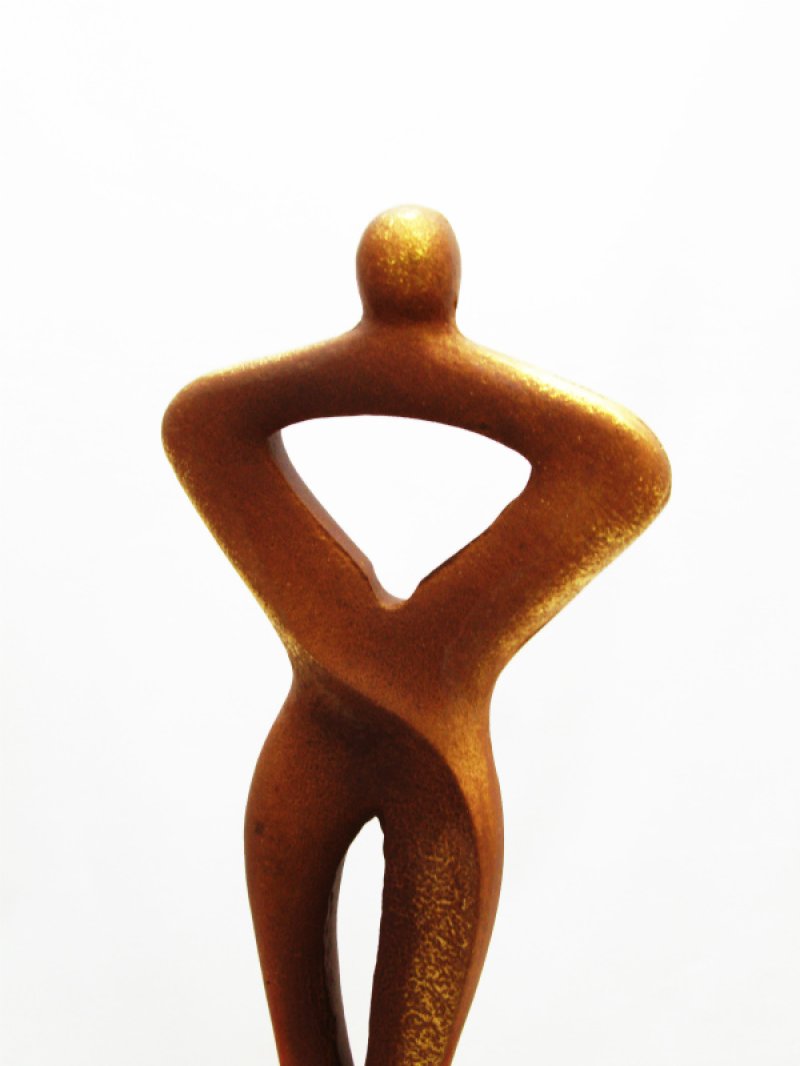 画像3: ブロンズトロフィー　女神　B-4010（金）・Ｂ-4011（銀）　【40%OFF】【文字代無料】