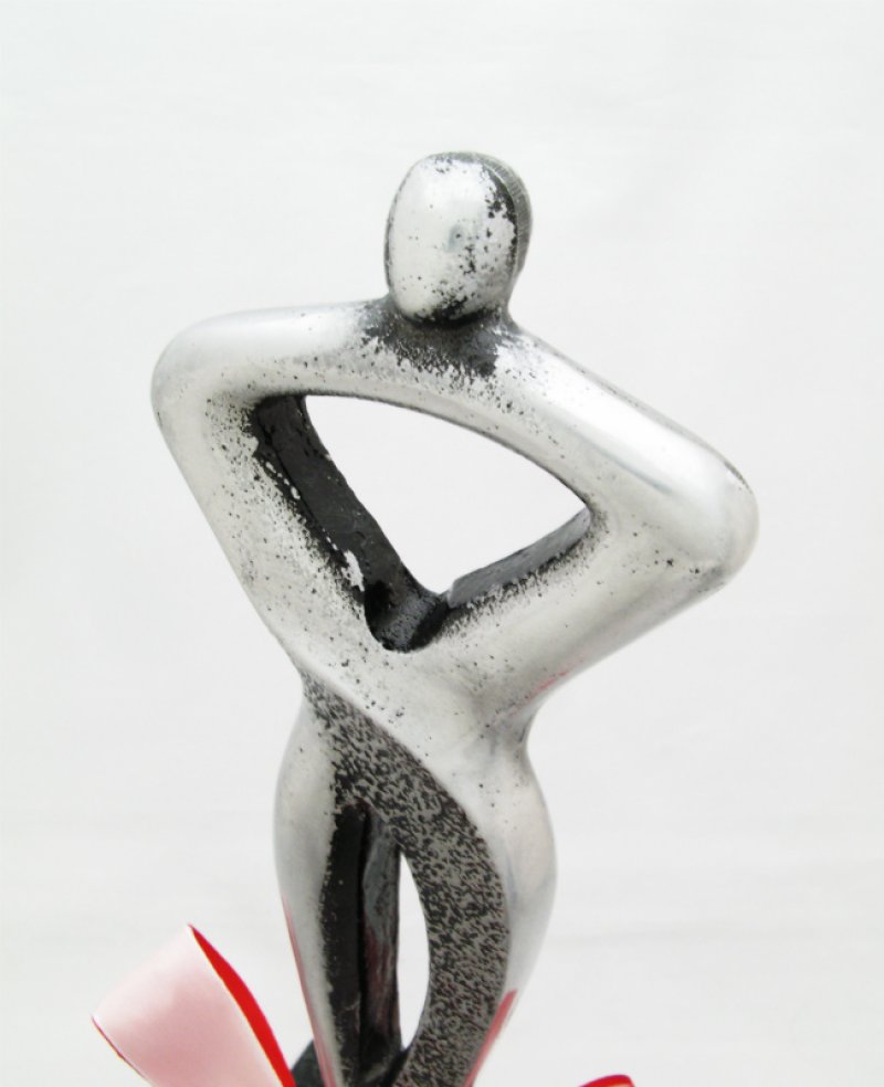 画像4: ブロンズトロフィー　女神　B-4010（金）・Ｂ-4011（銀）　【40%OFF】【文字代無料】