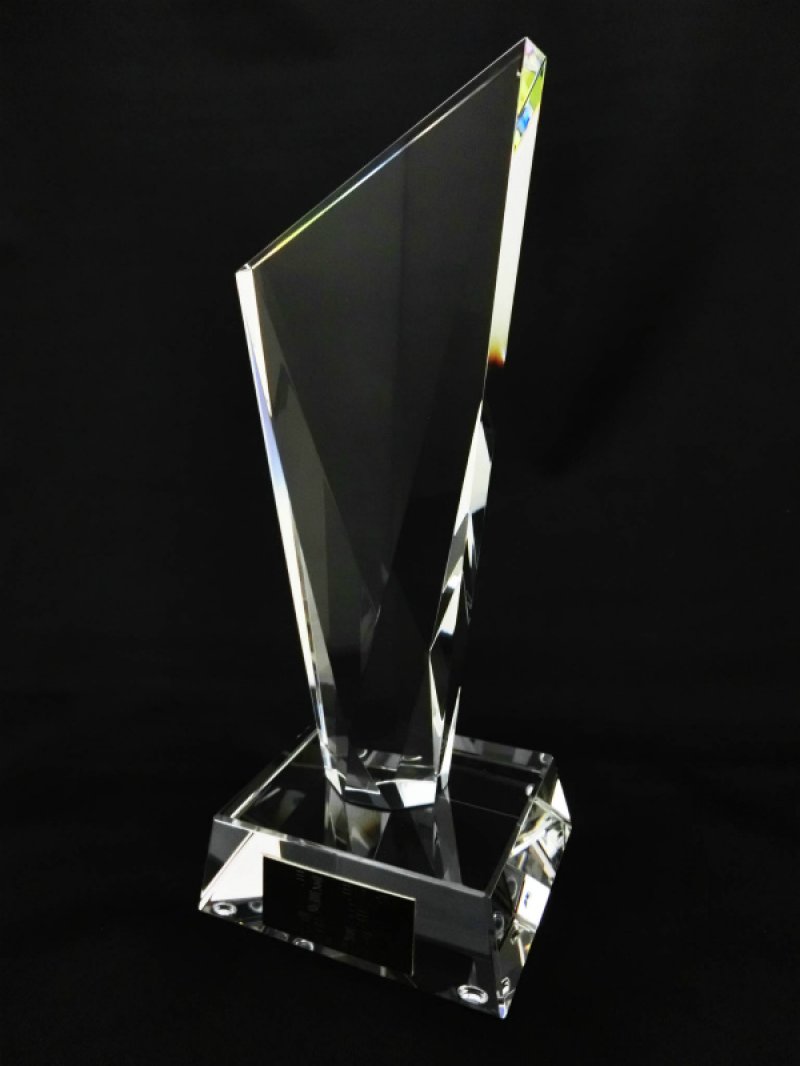画像4: クリスタルトロフィー　B503　（レインボー加工）【40%OFF】