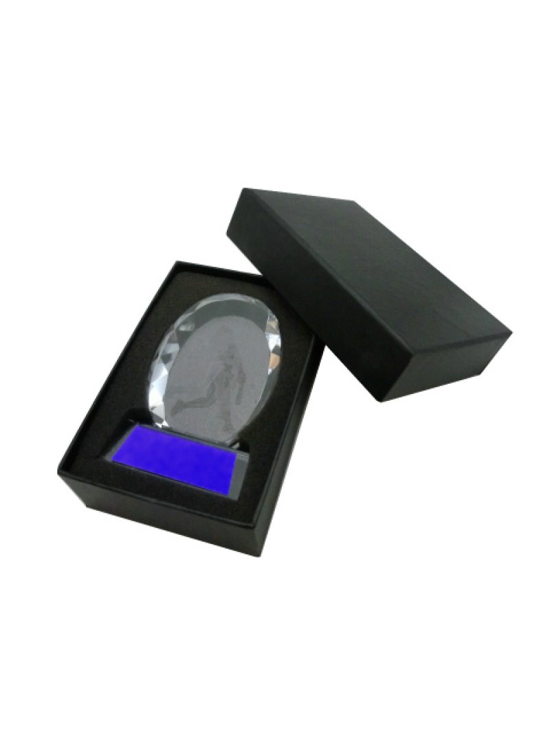 画像3: 2Dデザイン・野球/ソフトボール専用クリスタルトロフィー / 811 