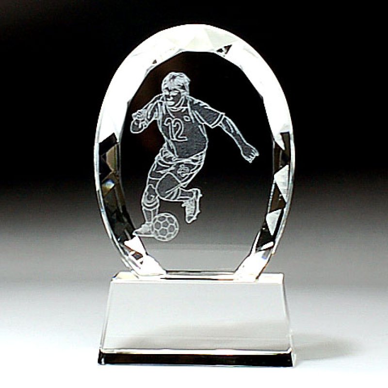 画像4: サッカー/フットサル専用 クリスタルトロフィー / 811 