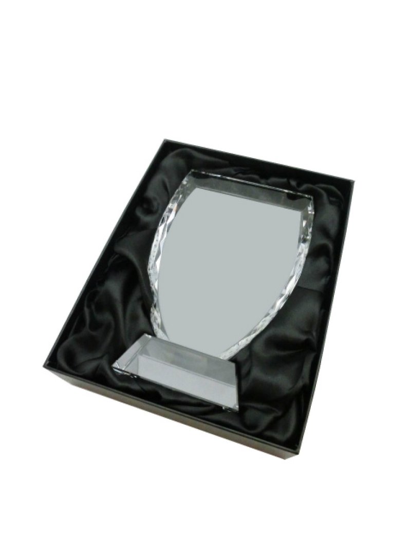 画像7: クリスタルトロフィー　盾タイプ　DP-1　/　【サンドブラスト彫刻】または【UV印刷】 