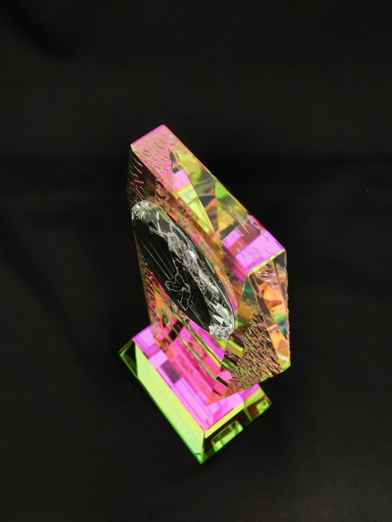 画像7: クリスタルトロフィー　CR-22　/　【サンドブラスト彫刻】　または　【UV印刷】