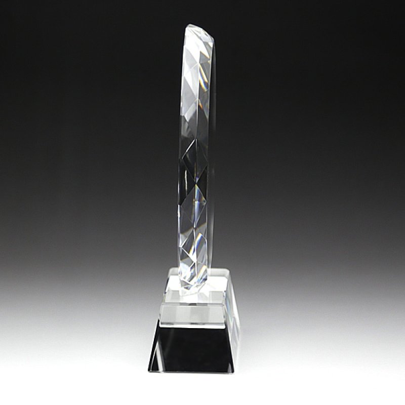 画像6: クリスタルトロフィー　盾タイプ　DP-3　/【 2Dレーザー彫刻 】