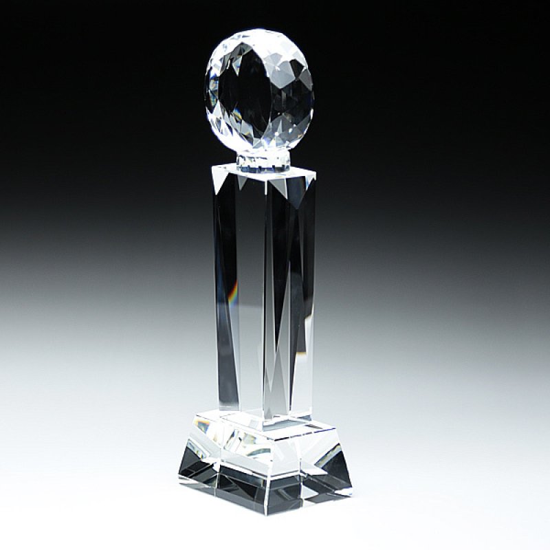 画像3: クリスタルトロフィー　CR-5  /【サンドブラスト彫刻】　または　【フルカラーUV印刷】