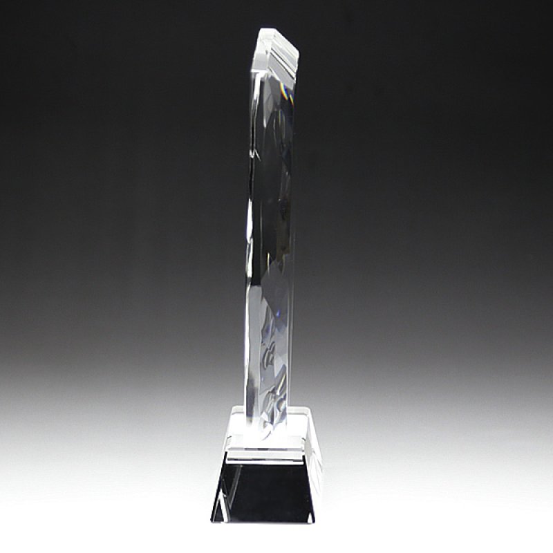 画像6: クリスタルトロフィー　盾タイプ　DP-1　/　【サンドブラスト彫刻】または【UV印刷】 