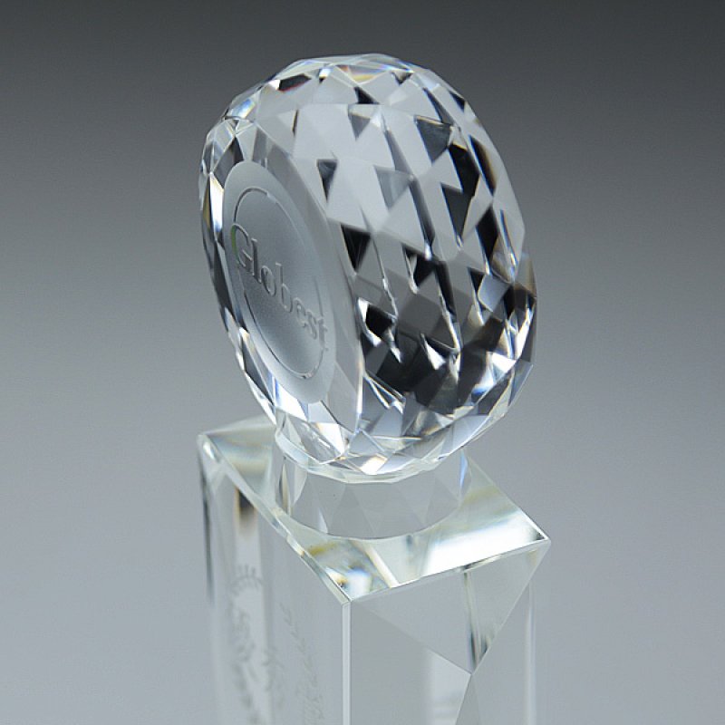 画像5: クリスタルトロフィー　CR-5  /【サンドブラスト彫刻】　または　【フルカラーUV印刷】