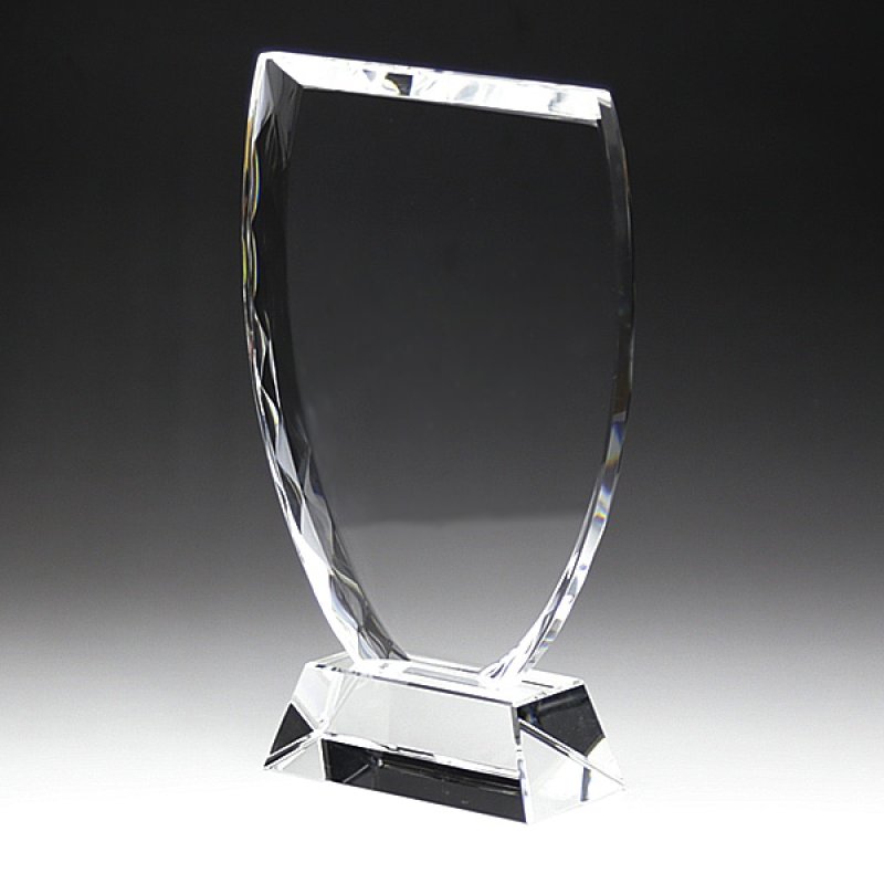 画像5: クリスタルトロフィー　盾タイプ　DP-1　/　【サンドブラスト彫刻】または【UV印刷】 