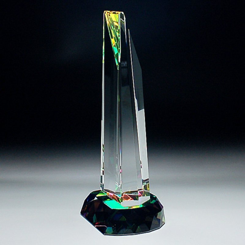 画像4: クリスタルトロフィー　CR-12　/　【サンドブラスト彫刻】　または　【UVカラー印刷】