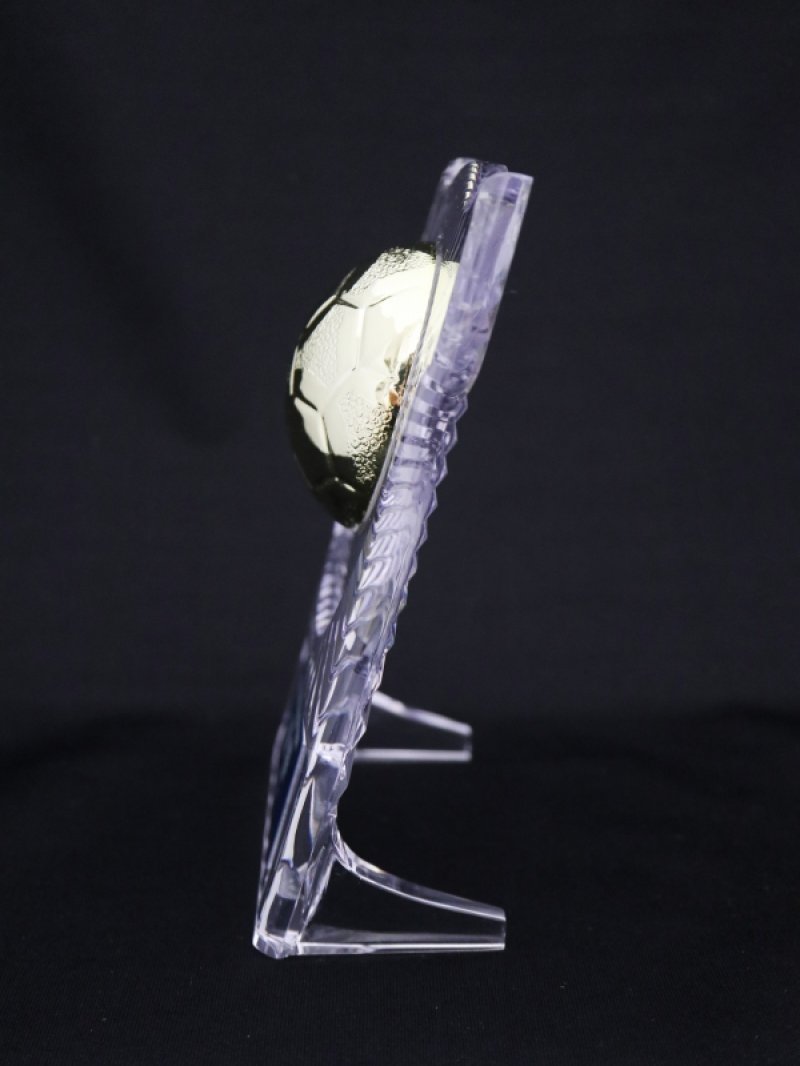 画像5: 透明アクリル製　表彰盾　 半立体ボールレリーフ　S-6061　（旧：S-6297） 【30%OFF】