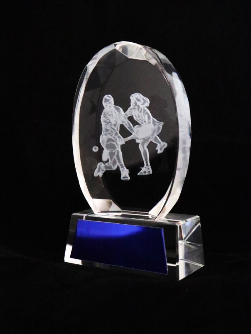 画像4: 2Dデザイン・テニス/スカッシュ専用　クリスタルトロフィー　/　811 