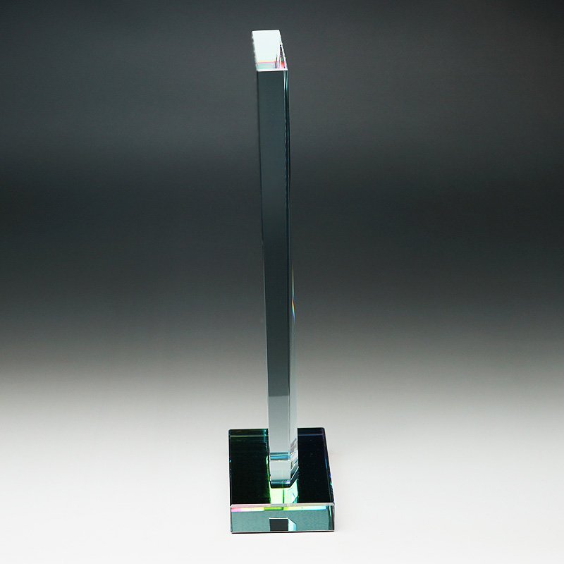 画像10: WCRJ-38　ジュエリー付　ホワイトガラス製トロフィー　/　【UVカラー印刷】