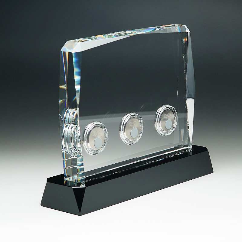 画像4: ワールドクロック　時計「３個付」ワールドクロック　時計「３個付」　メモリアルオブジェ　DT-21　/　【2Dレーザー彫刻】　