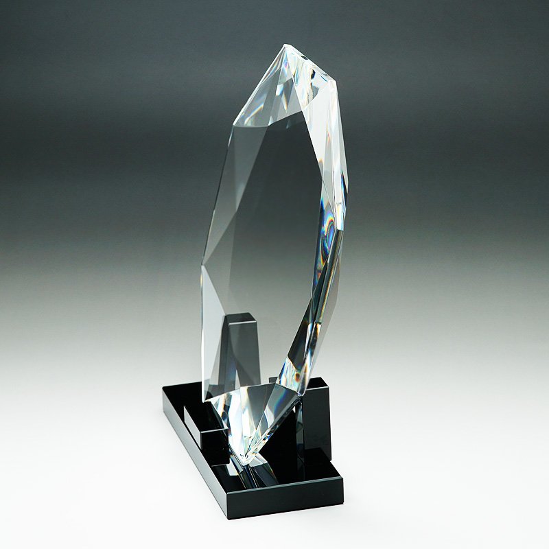 画像8: クリスタルトロフィー　DP-19 /　【2Dレーザー彫刻】