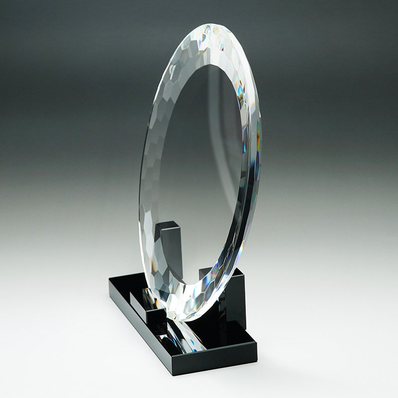画像9: クリスタルトロフィー　DP-20 /　【２Dレーザー彫刻】
