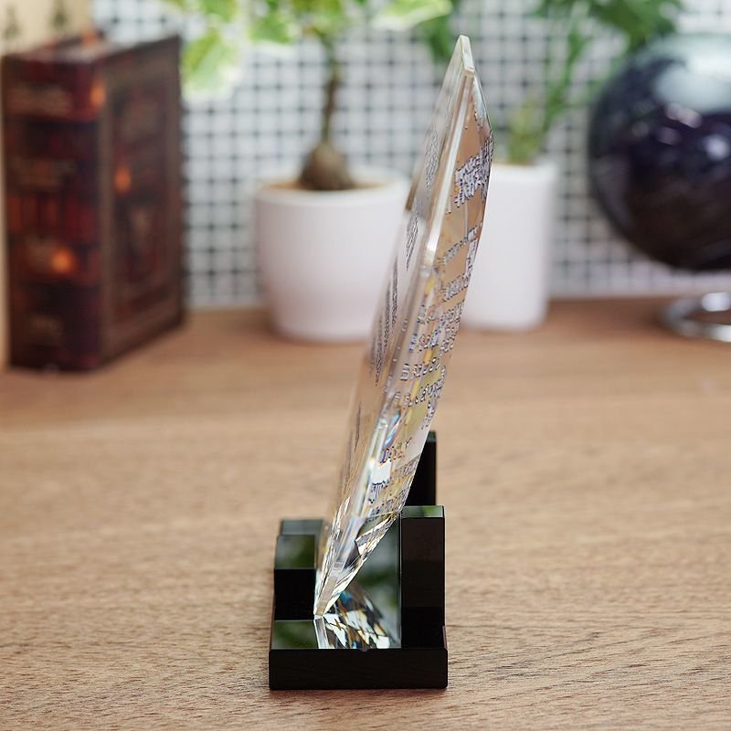 画像11: クリスタルトロフィー　DP-19 /　【サンドブラスト彫刻】　または　【UVカラー印刷】