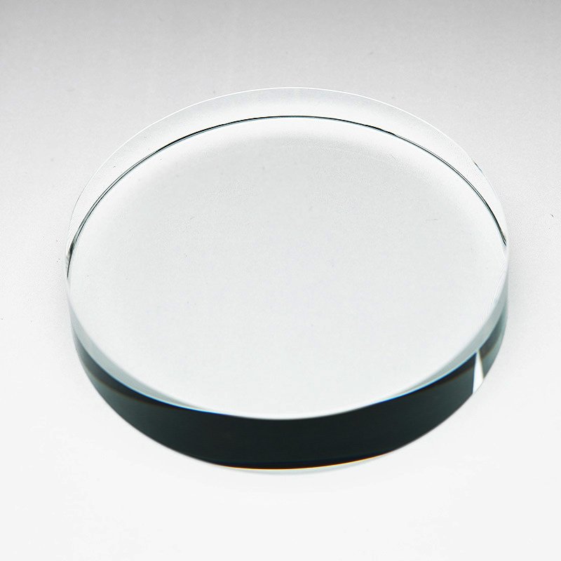 画像3: *ホワイトガラス製ペーパーウエイト/WDW-27（丸）/WDW-28（正方形）/  【２Ｄレーザー彫刻】 