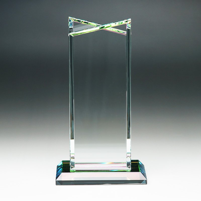 画像11: 【ブラックビューティー】　ホワイトガラス製トロフィー　WCRB-40　/　（UV印刷＋サンドブラスト彫刻に色入れ）】