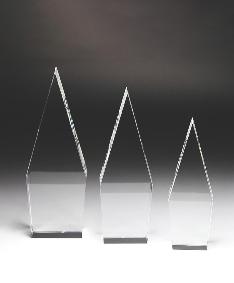 画像5: クリスタルトロフィー　CR-25 / 【サンドブラスト彫刻】　または　【UVカラー印刷】