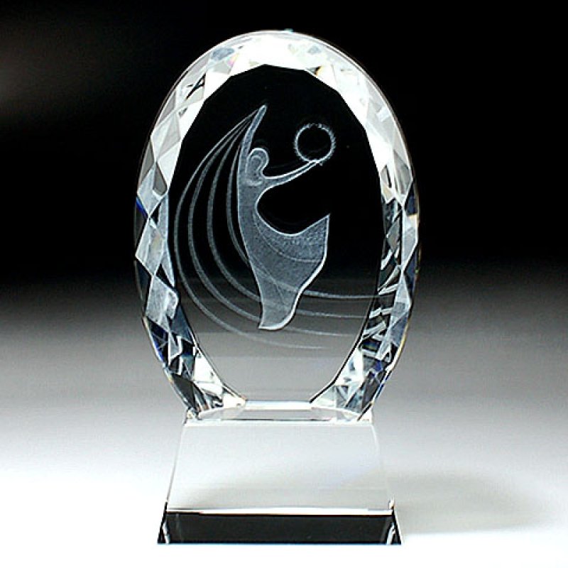 画像7: 3Dデザイン・勝利の女神 (811)　クリスタルトロフィー/809