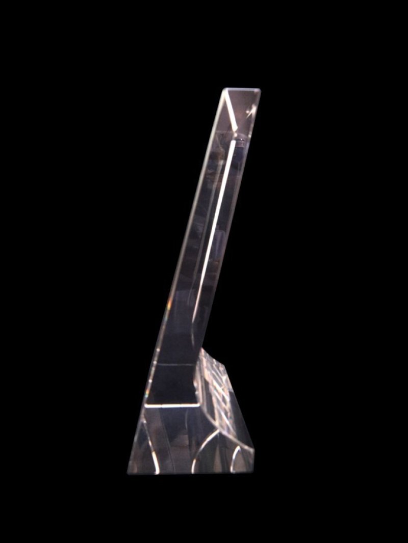 画像3: クリスタルトロフィー　盾タイプ　HN-WALLRIDE（ウォールライド）　/　【サンドブラスト彫刻】　または　【UV印刷】