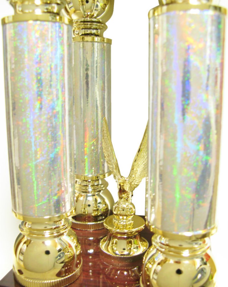 画像7: 4本柱トロフィー　A613　【40%OFF・文字代無料】