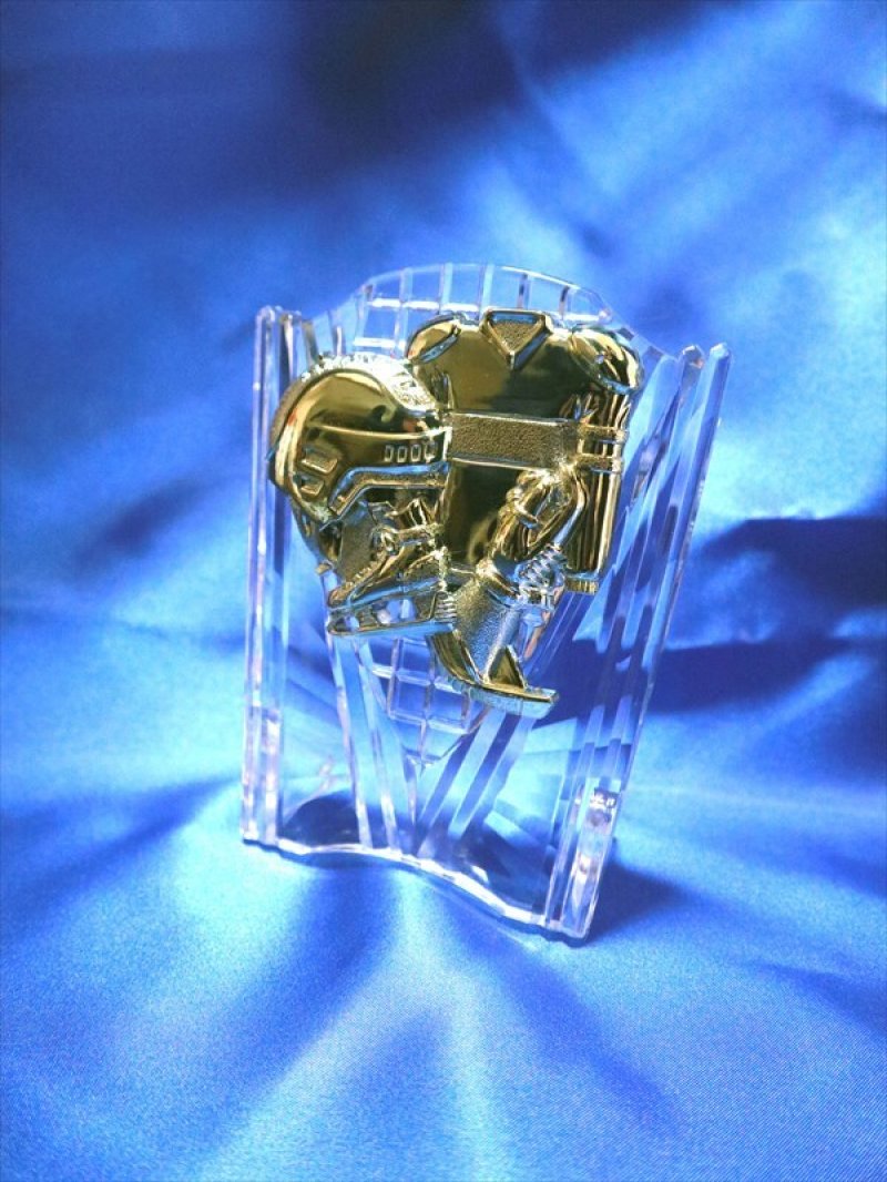 画像3: 透明アクリル製　表彰盾　樹脂レリーフ　KV-5460 （旧：KV-3460）【40%OFF】