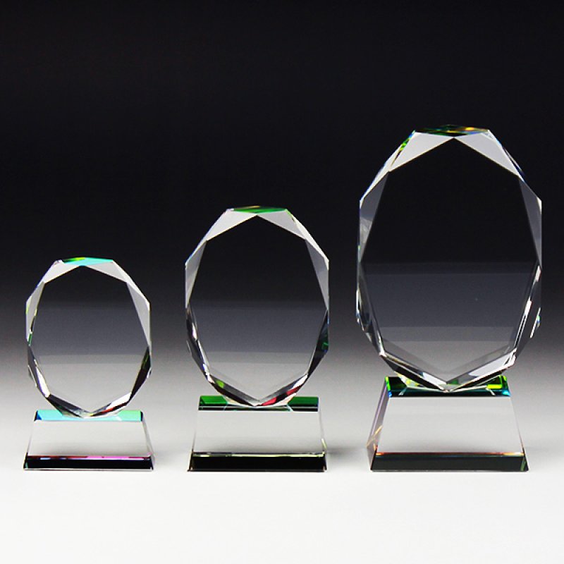 画像6: 【本金箔】 クリスタルトロフィー CRH-16 / 【UVカラー印刷】