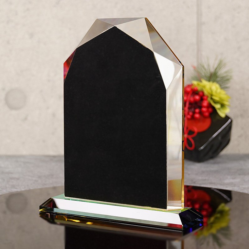 画像4: 【本金箔貼り】クリスタルトロフィー DPH-5 / 【ＵＶ印刷】