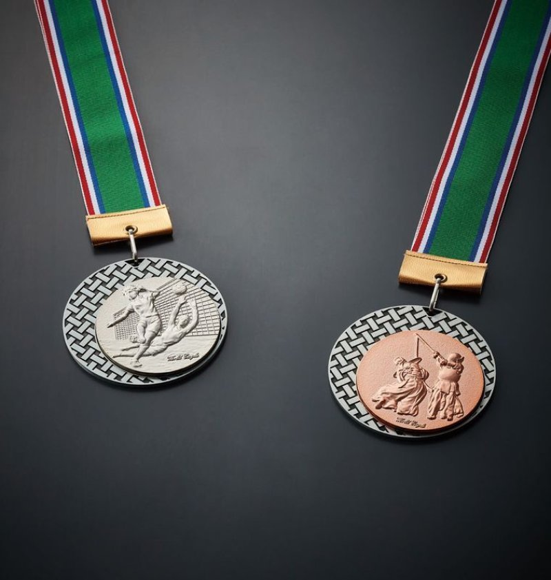 画像7: 8M-602 / 8M-604メダル（本体・銀ブロ / 直径60ｍｍ）レリーフ選べます　（旧：M-98 / M-99 メダル ）【30%OFF】【文字代無料】