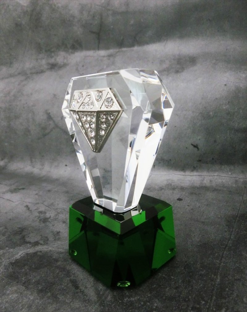 画像3: ダイヤモンド型クリスタルトロフィー SHS-7022 / SHD-7023 【30%OFF】