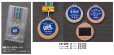 画像1: CK-258メダル　【直径53ｍｍ】　オリジナルレリーフ1個から作成！　ダイキャスト金属製　【40%OFF】【文字代無料】 (1)
