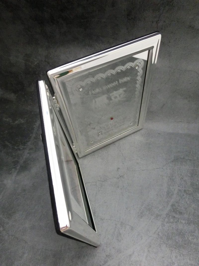 画像7: 【キャビネサイズ】　フォトフレーム/ミラー・金属プレート使用/  DF-6　/　【サンドブラスト彫刻】　または　【UVカラー印刷】