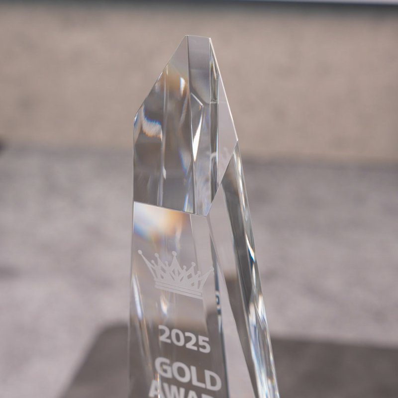 画像6: クリスタルトロフィー　CR-50 /　【２Dレーザー彫刻】