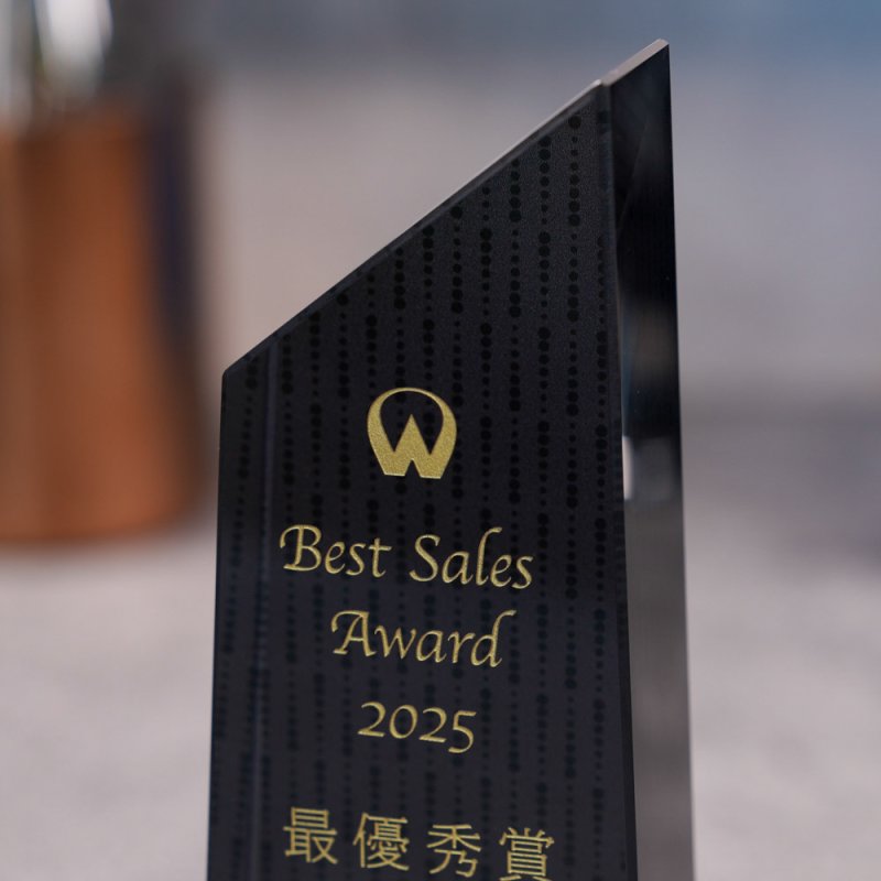 画像5: 【ブラックビューティー】　クリスタルトロフィー　CRB-23　/　（UV印刷＋サンドブラスト彫刻に色入れ）】