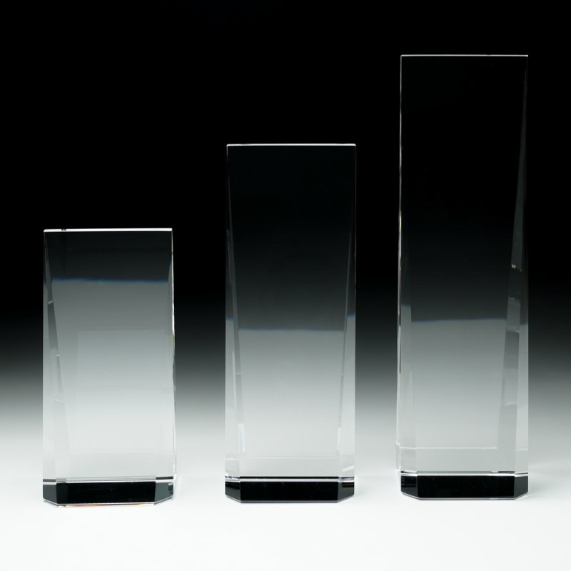 画像3: クリスタルトロフィー　CR-51 /　【２Dレーザー彫刻】