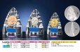 画像1: ガラス製　表彰用盾　【クリア】　競技レリーフ選択　S-6024 【30%OFF】 (1)