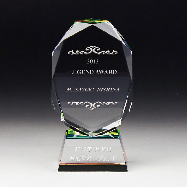 画像6: クリスタルトロフィー　CR-16　/　【サンドブラスト彫刻】または【ＵＶ印刷】 (6)