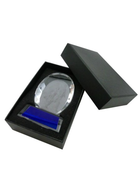 画像2: 2Dデザイン　陸上、マラソン、駅伝　専用クリスタルトロフィー / 811  (2)