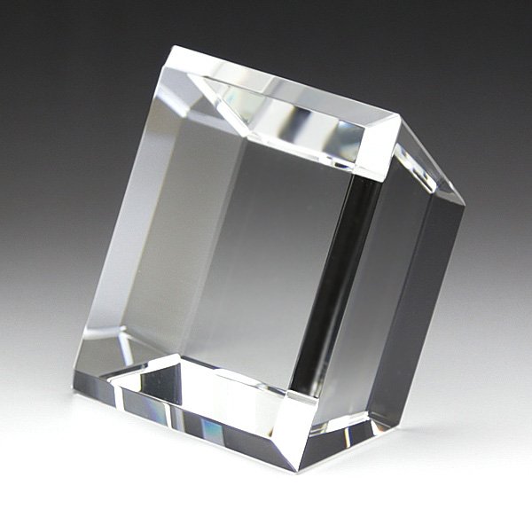 画像9: クリスタル製　メモリアルオブジェ　CR-27  / 【サンドブラスト彫刻】 または 【ＵＶカラー印刷】 (9)