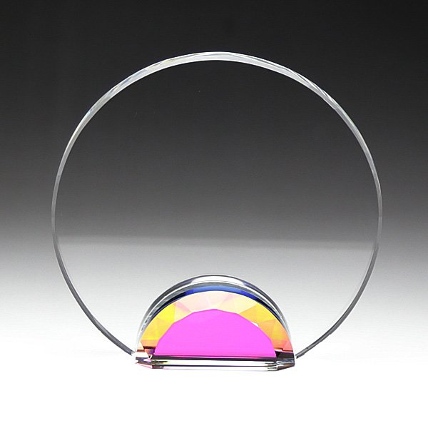 画像4: クリスタルトロフィー　盾タイプ　DP-14　/　【2Dレーザー彫刻】 (4)