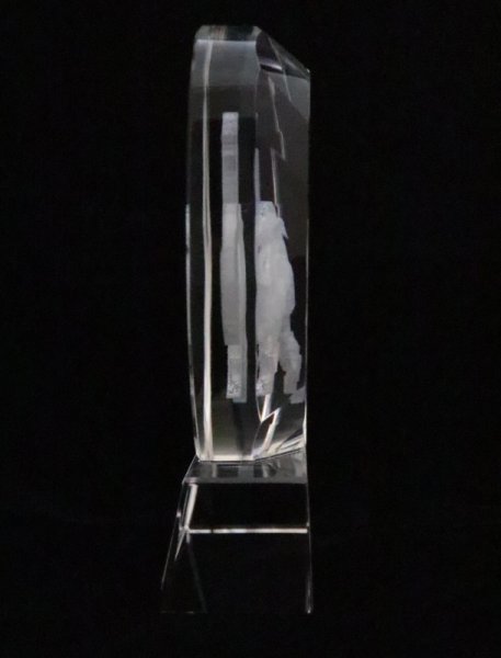 画像6: 2Dデザイン　柔道　専用クリスタルトロフィー / 811  (6)