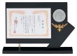 画像5: 〜JAPAN STYLE〜 木製　表彰楯 ・メダル付・ P353 /鳳凰プレート/鮮やか発色フルカラーＵＶ印刷 (5)