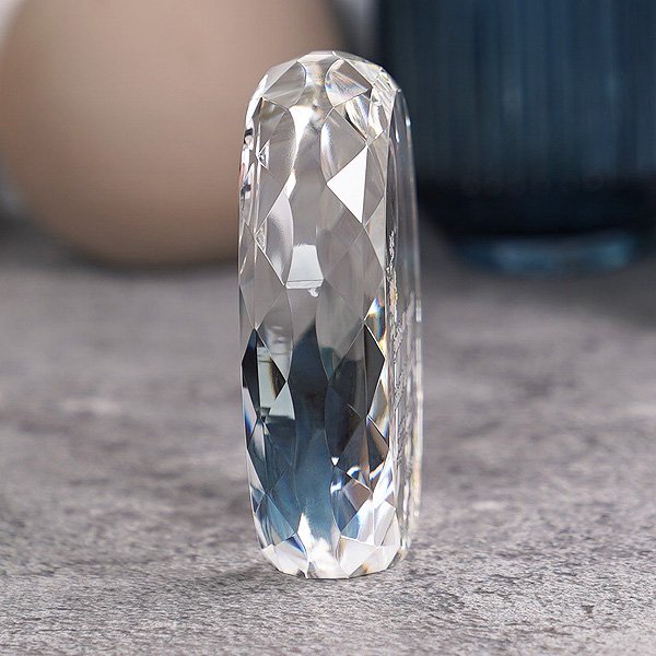 画像8: 時計付　クリスタル製　メモリアルオブジェ　コンパクトタイプ　DT-4　/　【サンドブラスト彫刻】または【ＵＶカラー印刷】 (8)