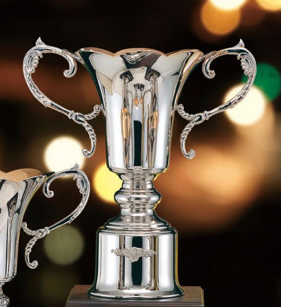 画像2: 真鍮製　シルバー　優勝カップ 　DC-1444　【25%OFF】【文字代無料】 (2)